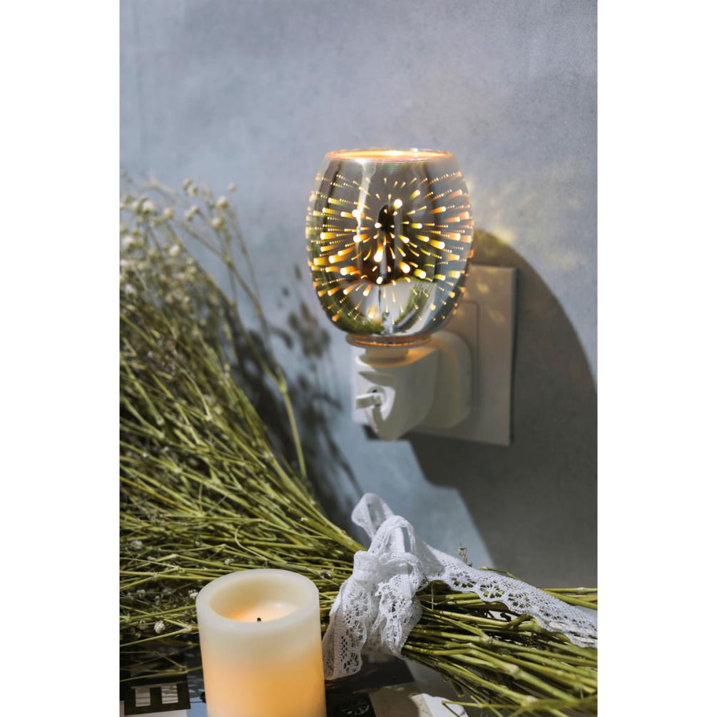Sense Aroma Silver Fireworks 3D Plug In Wax Melt Warmer Extra Image 2